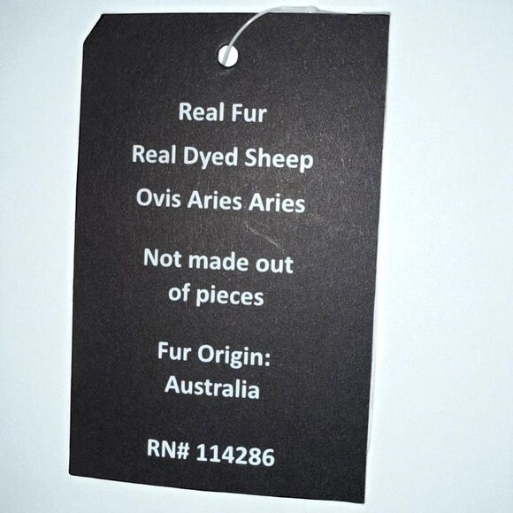 NWT in Box Aquatalia Ireena Shealing/Calf Fur Slippers with Dust Bag Size 8M - Picture 5 of 8